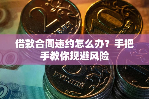 济南借款合同违约怎么办？手把手教你规避风险