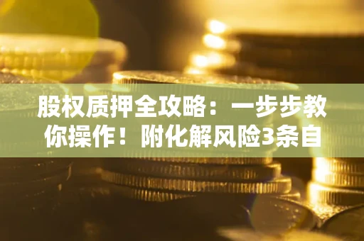 济南股权质押全攻略：一步步教你操作！附化解风险3条自救法则