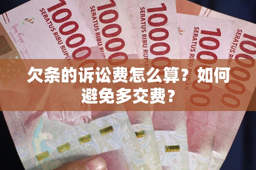 济南欠条的诉讼费怎么算？如何避免多交费？